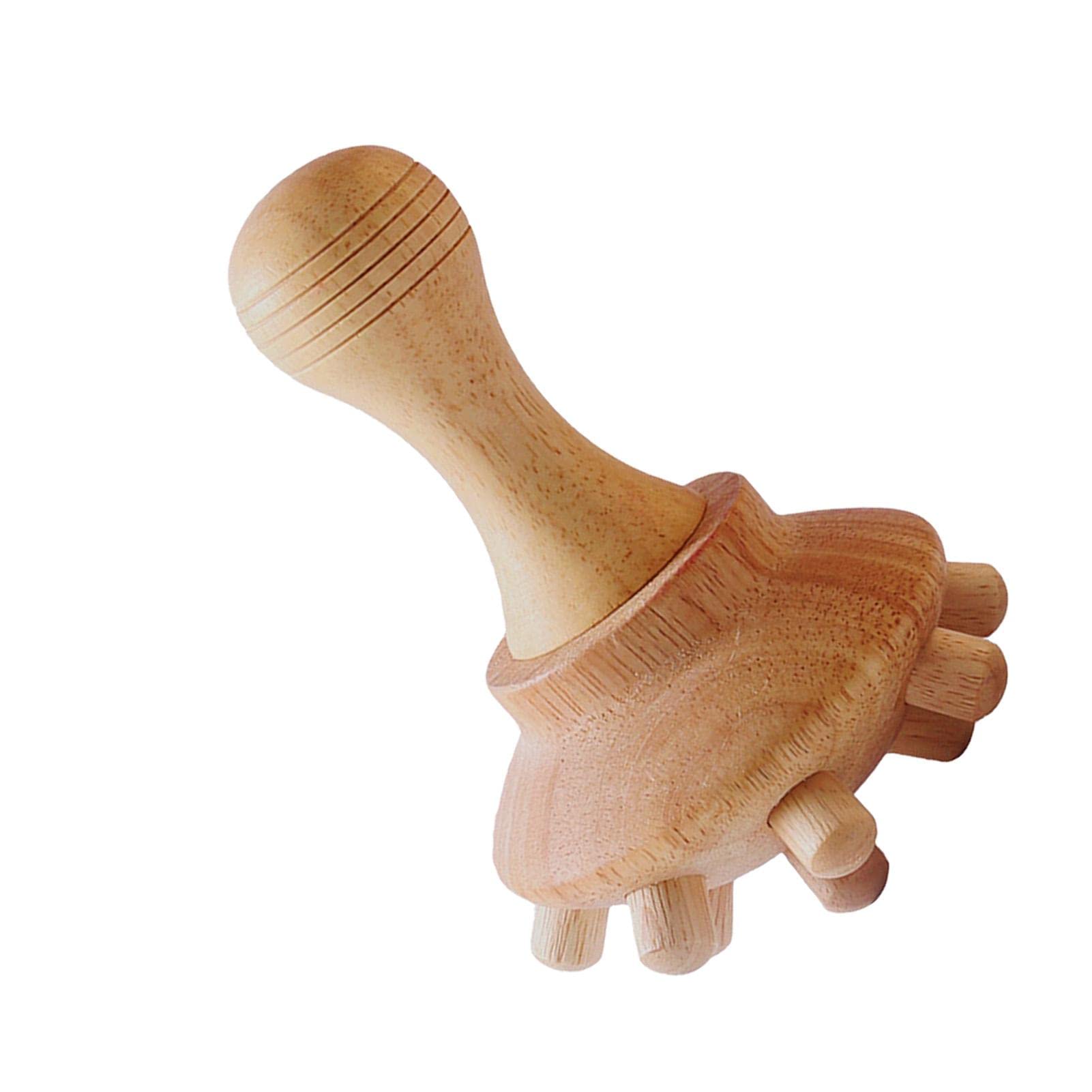 Xiaocao Wooden Cellulite Massager - Natural Handheld Anti-Cellulite Body Shaper for Muscle Relaxation, Neck & Back Pain Relief - Perfect for Home Spa, Post-Workout Recovery & Self-Care Routine