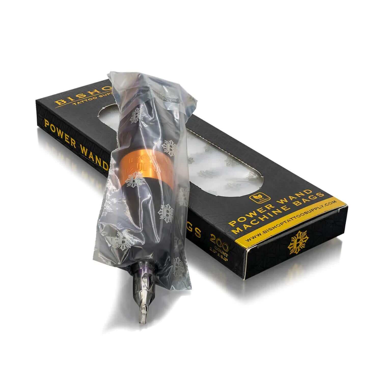 Bishop Pen Machine Bags - 200 Pack | Durable Plastic Bags for Pen Packaging, Storage & Organization | Perfect for Retail, Office & School Supplies