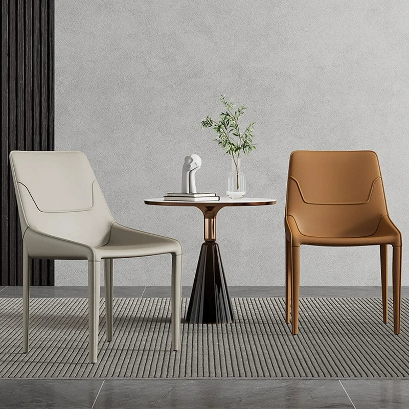 Italian Ultralight Dining Chair - Modern & Stylish for Kitchen, Restaurant, and Outdoor Use - Easy to Move & Space-Saving Design