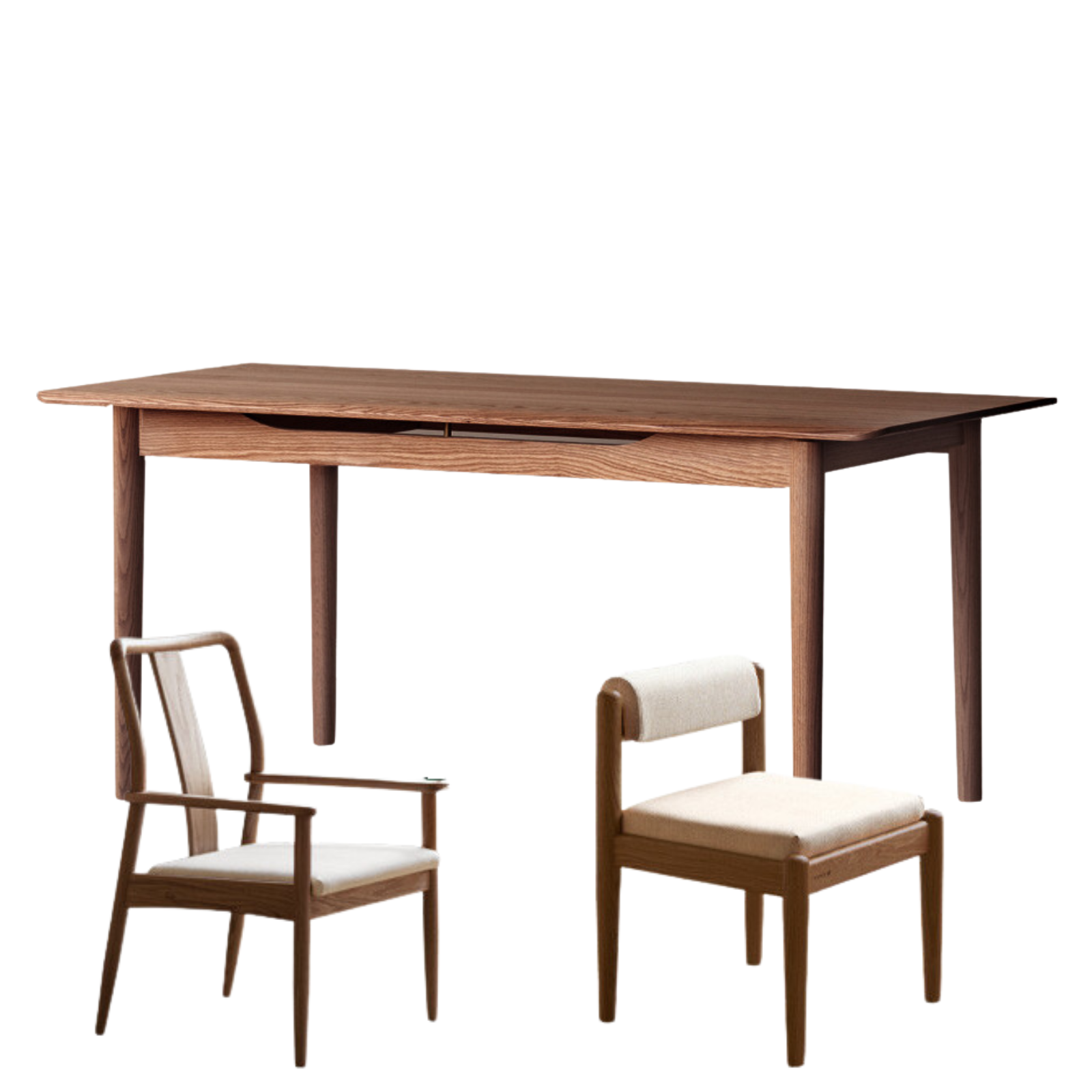Solid Oak Wood Modern Coffee Table - Stylish & Durable Living Room Furniture for Home Decor & Entertaining