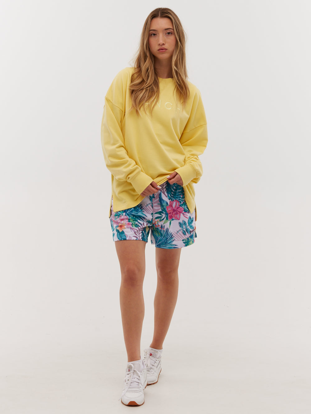 Midmoor French Terry Printed Shorts for Women - Soft & Comfortable Casual Shorts with Stylish Prints - Perfect for Lounge, Yoga, and Summer Outings