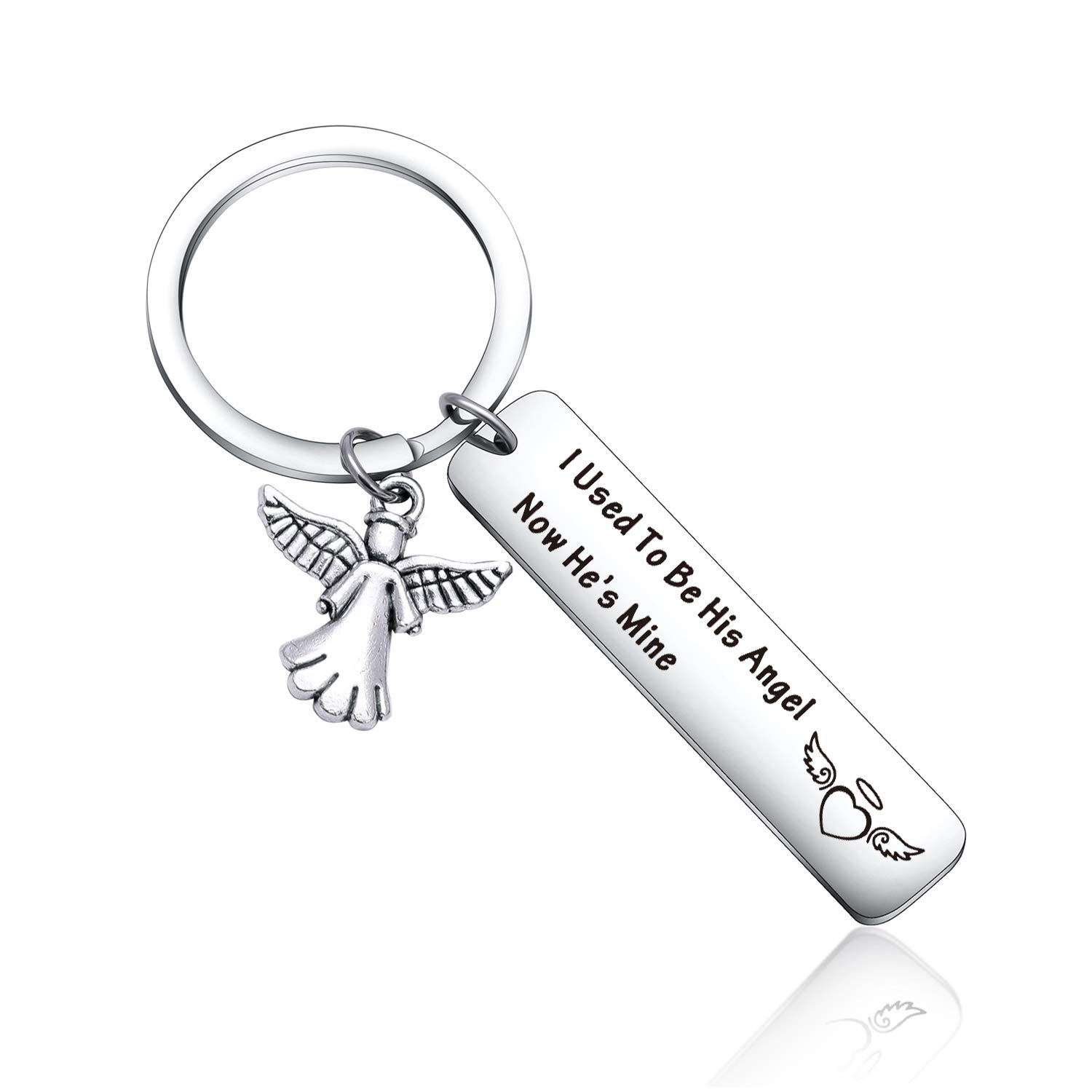 Guardian Angel Keychain - Memorial Gift for Dad, Grandpa, Uncle - Sympathy Gift for Loss of Loved One - Inspirational Keepsake for Grieving & Remembrance - Perfect for Funerals, Memorial Services & Comforting Loved Ones