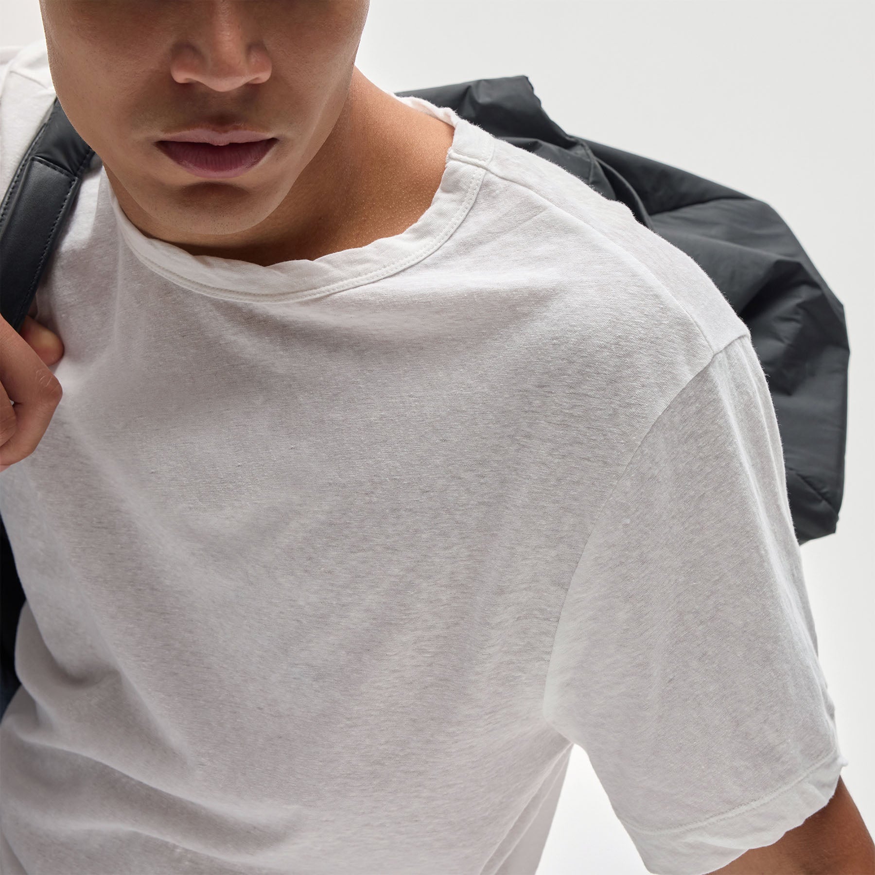 Premium Cotton Jersey Crew Neck T-Shirt for Men - Soft & Breathable White Tee - Perfect for Casual Wear, Gym & Everyday Outfits