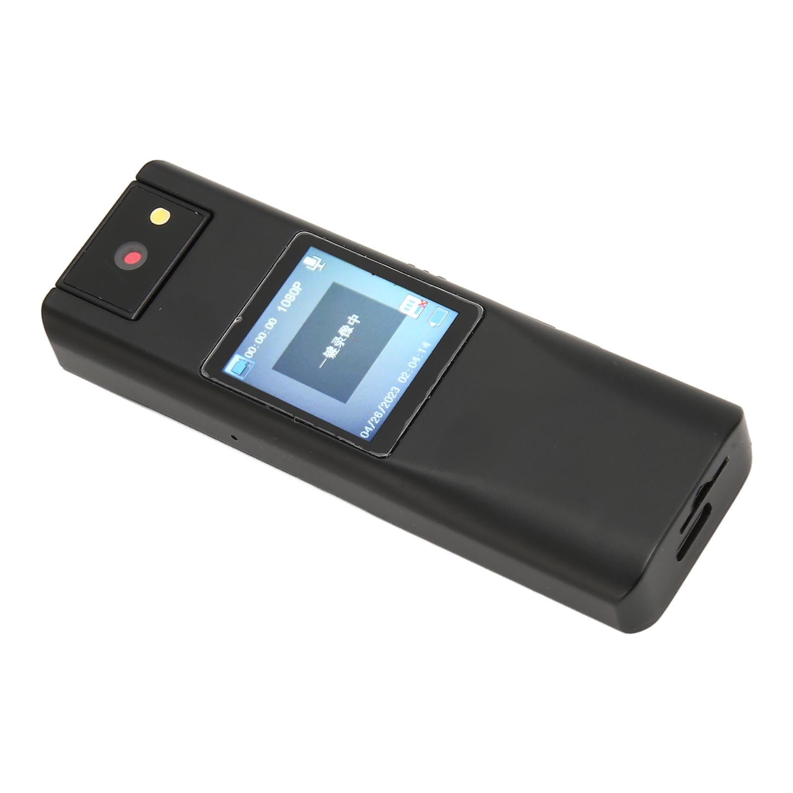 Haofy 1080P Portable Clip Camera - One Button Recording for Outdoor Adventures
