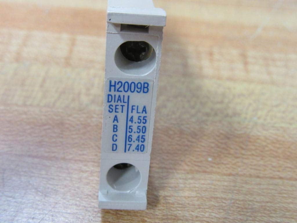 Cutler Hammer H2009B Heater Overload Relay H2009B-3 (3 Pack) - Industrial Motor Protection for HVAC, Pumps & Compressors