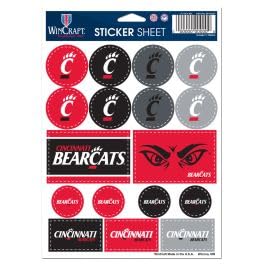 Official NCAA Vinyl Sticker Sheet - Durable Decals for Laptops, Water Bottles & School Supplies - Perfect for Fans, Students & Sports Enthusiasts