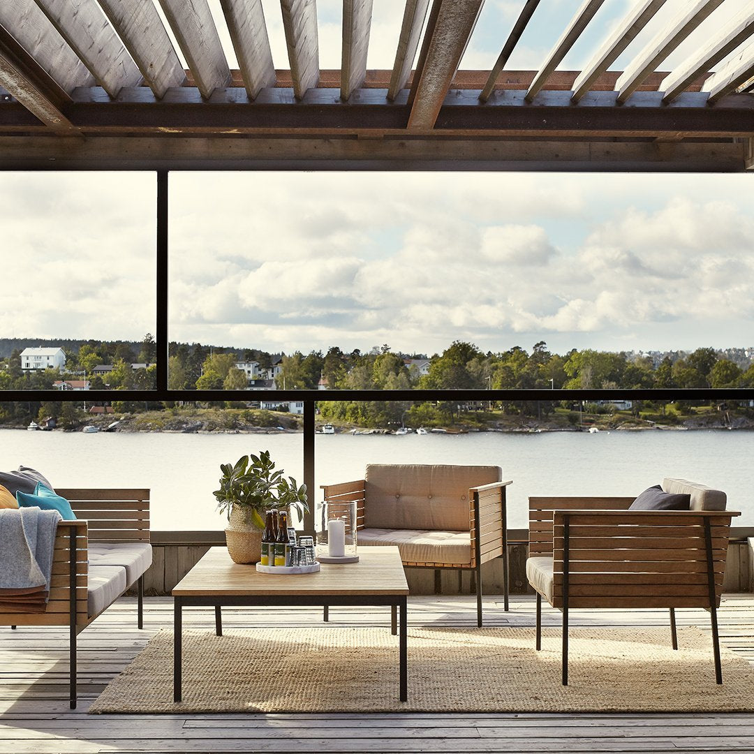 Haringe Modern Lounge Table - Stylish Coffee Table for Living Room, Office & Patio - Perfect for Relaxing, Entertaining & Decorating