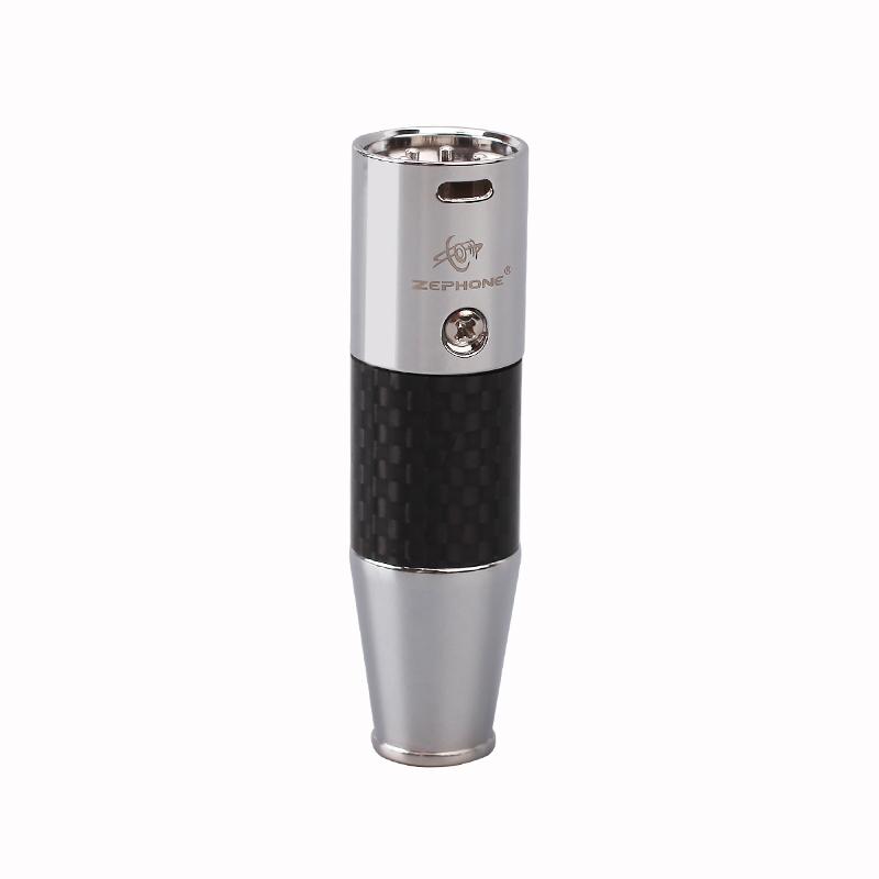 Premium Zephone DAC Decode 4-Pin Male XLR to 2.5/3.5/4.4mm Balanced Female Audio Adapter - Carbon Fiber Converter Plug for Professional Studio Headphones & Hi-Fi Audio Systems