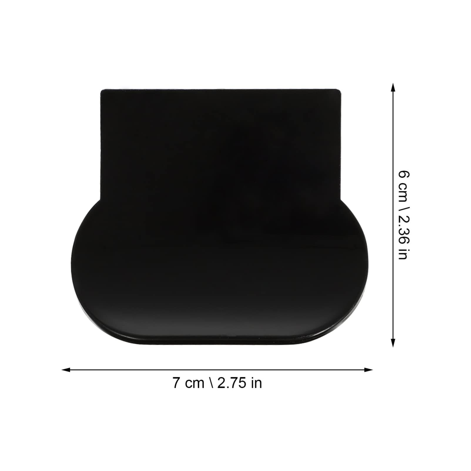 DOITOOL 4-Pack Toilet Seat Cover Lifters - Durable Bathroom Accessories for Home, Office, Hotel & Restaurant - Black (Ideal for Hands-Free Hygiene & Easy Cleaning)