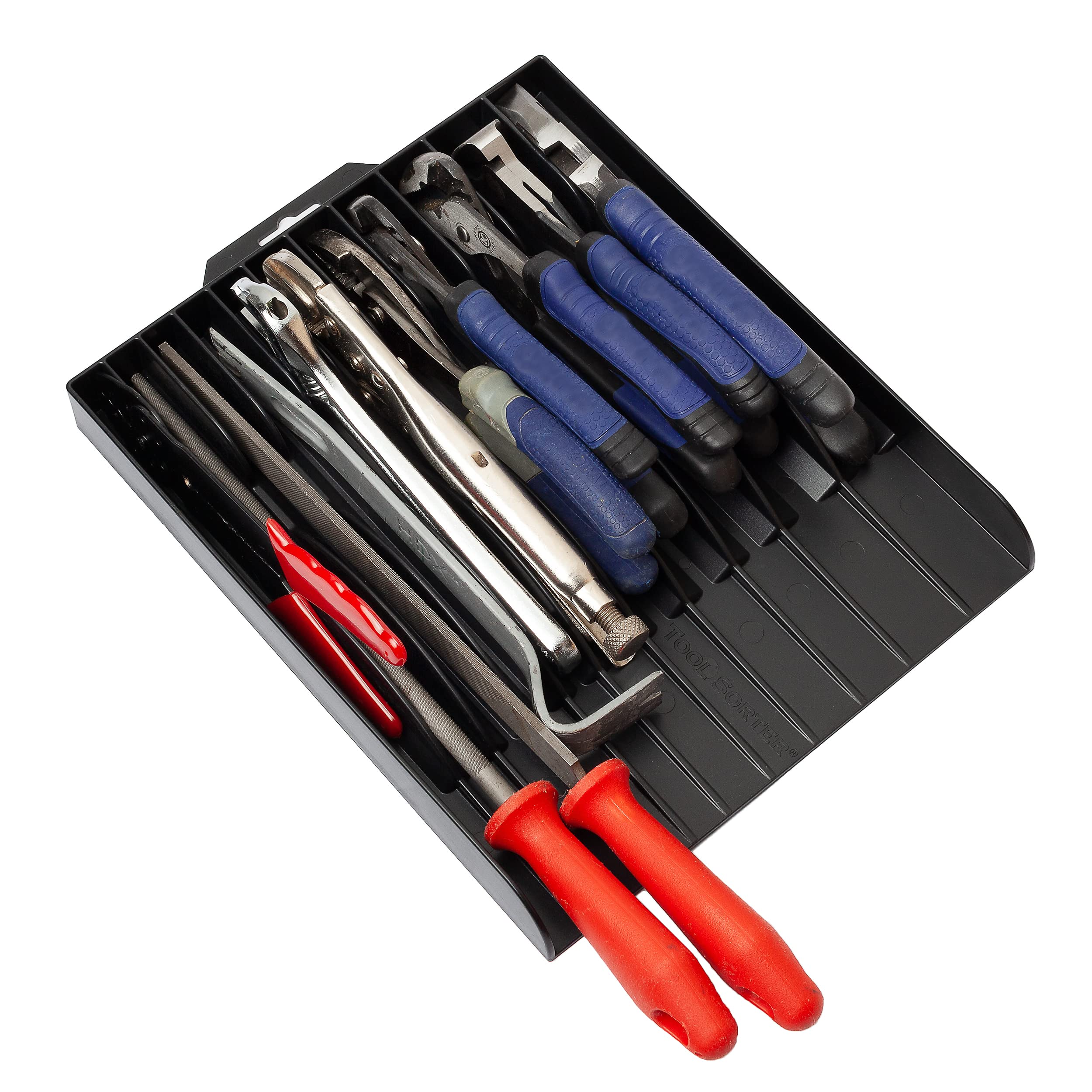 Premium Black Pliers Organizer - Heavy Duty Tool Storage Case for Electricians & DIY Enthusiasts | Workshop, Garage & Home Use