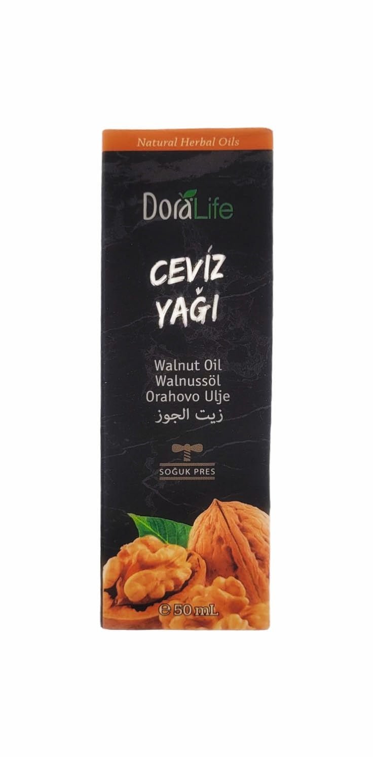 Buy Premium 50ml Walnut Oil (Ceviz Yağı) Online - Cold Pressed, Organic & Pure for Cooking, Skin & Hair Care