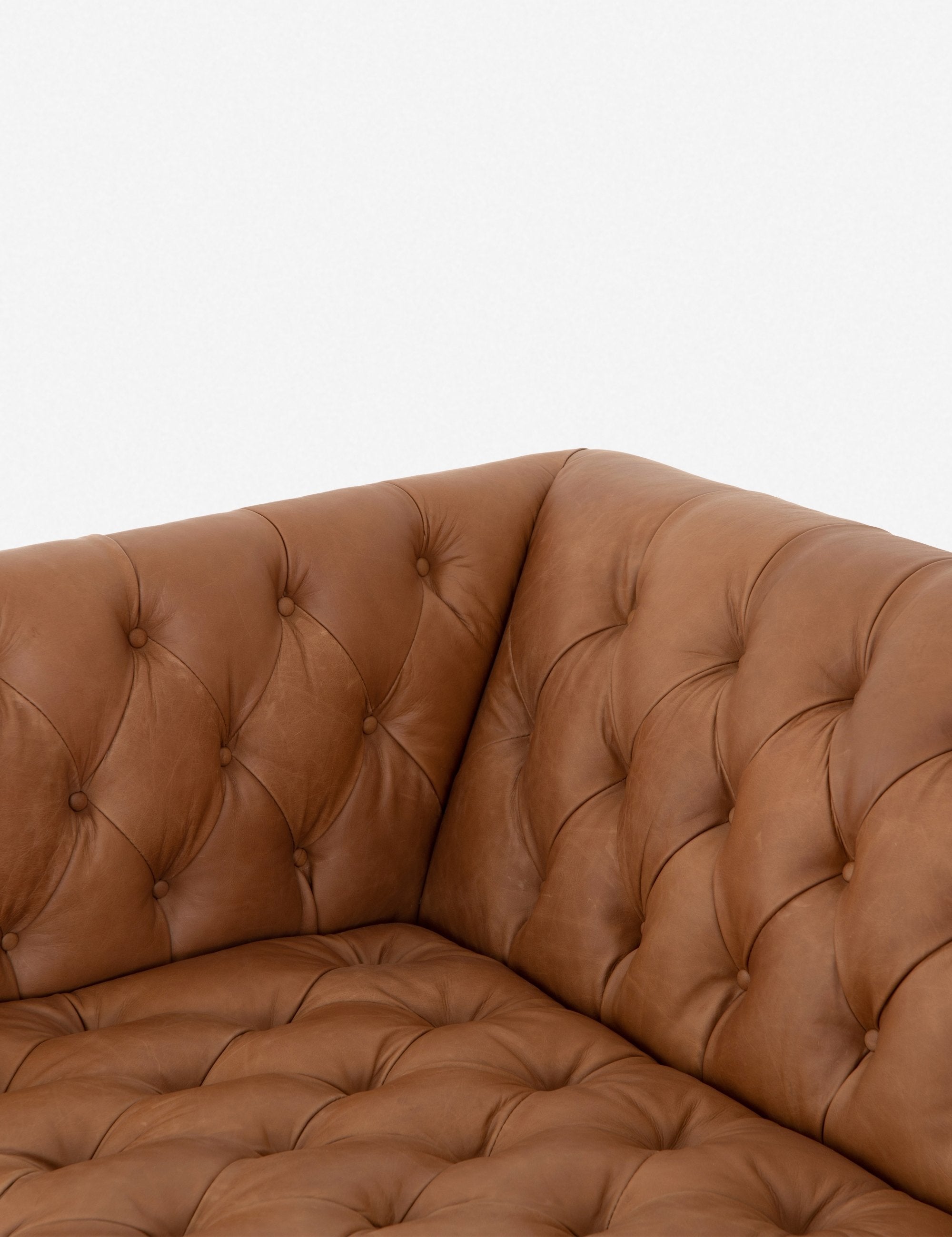 Premium Breanne Genuine Leather Sofa - Modern Comfort for Living Room, Office & Lounge - Durable & Stylish Home Furniture