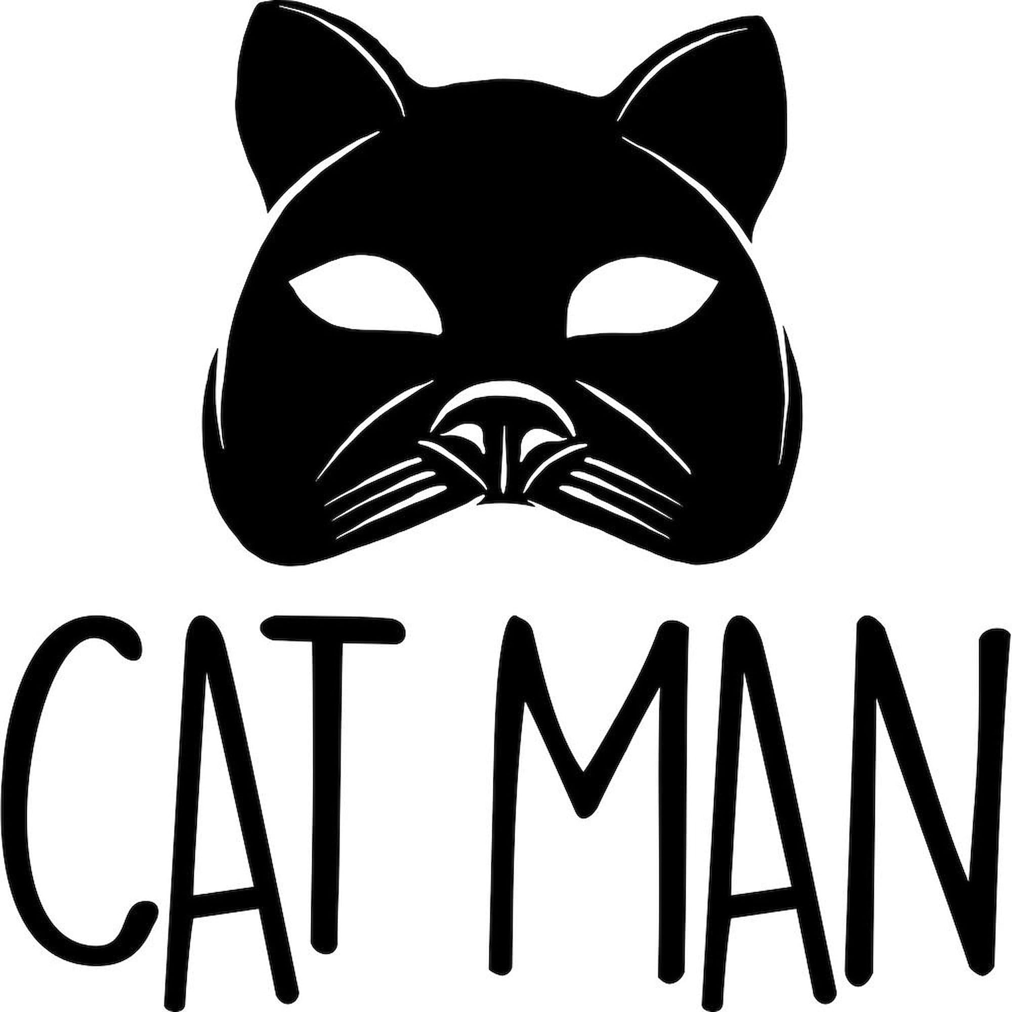 Cat Man 20 oz Ceramic Coffee Mug - Large Insulated Tea Cup with Handle - Perfect for Home, Office & Gifts for Cat Lovers