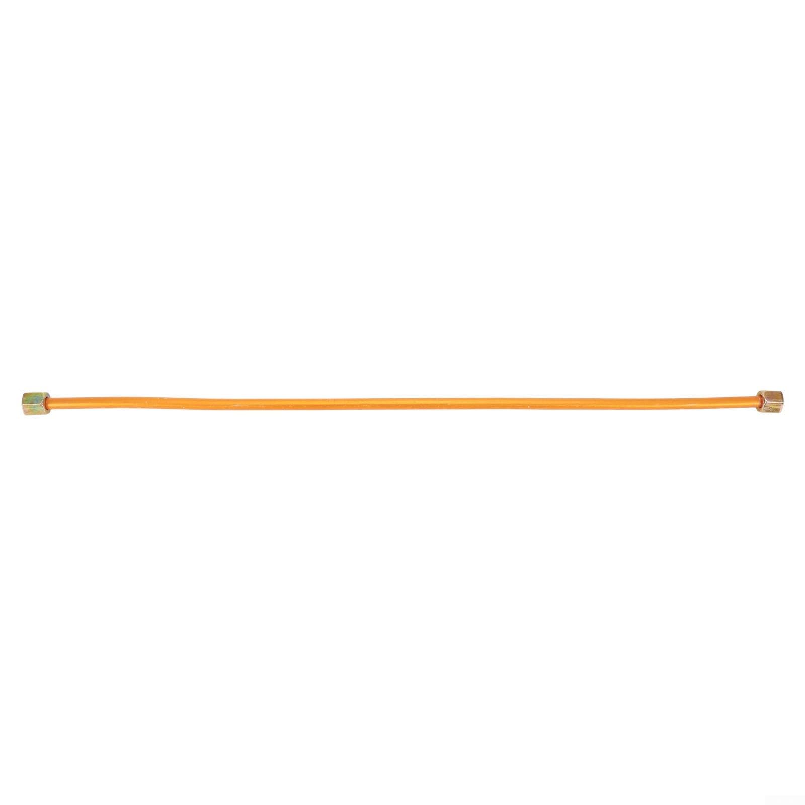 400mm Copper Plated Aluminum Air Compressor Exhaust Tube - Durable Copper Tone Replacement for HVAC Systems - Aluminum & Copper Construction - Easy Installation for Industrial & Automotive Use