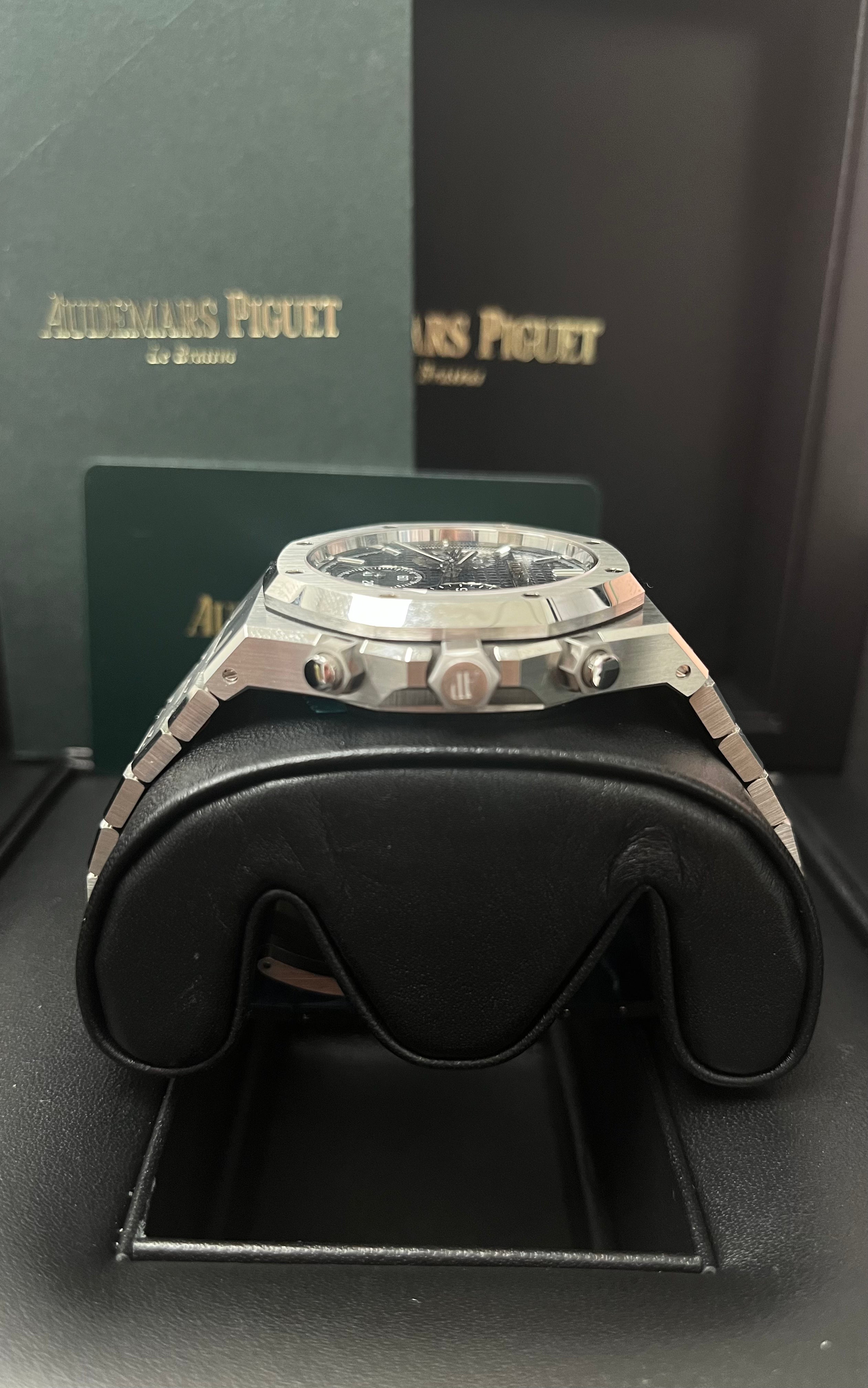 Audemars Piguet Royal Oak 50th Anniversary Men's Watch - 26240ST.OO.1320ST.01 - Stainless Steel Bracelet, Blue Dial - Luxury Timepiece for Special Occasions & Collectors