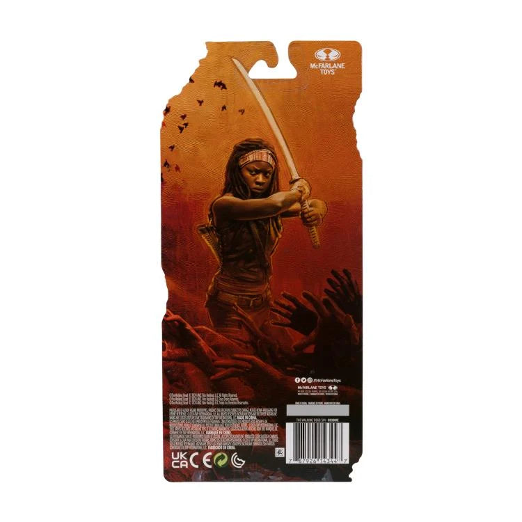 McFarlane Michonne Action Figure - The Walking Dead TV Series Collectible for Fans & Display