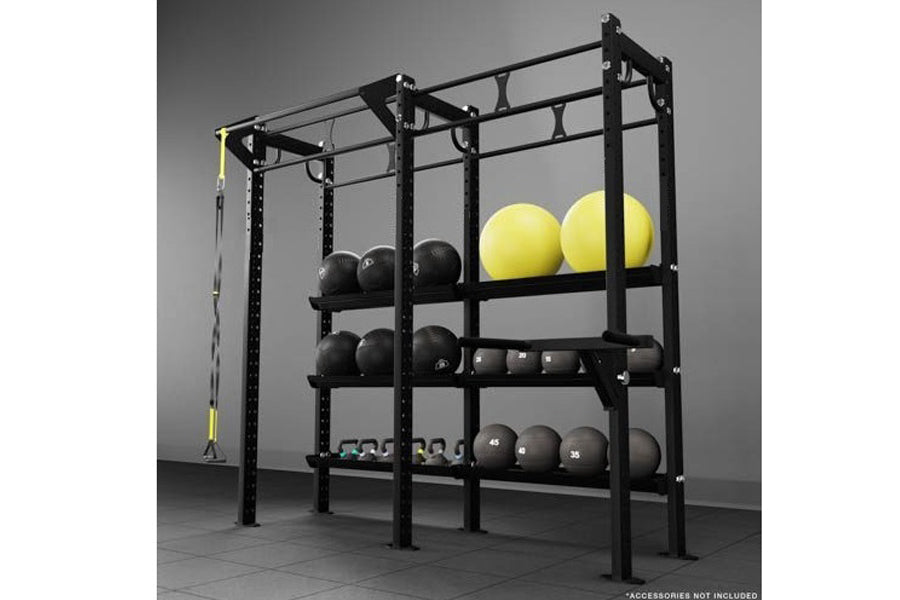 Warrior Compact Functional Training Rig - Portable Home Gym Equipment for Strength & CrossFit Workouts - Perfect for Small Spaces & Garage Gyms