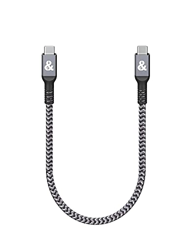 Premium USB C to USB C Cable 3.1 Gen 2 (10Gbps) Fast Charging & 4K 60Hz Video - Compatible with MacBook Pro/Air, iPad, Samsung Galaxy, SSD - Perfect for Home Office, Travel & Gaming Accessories
