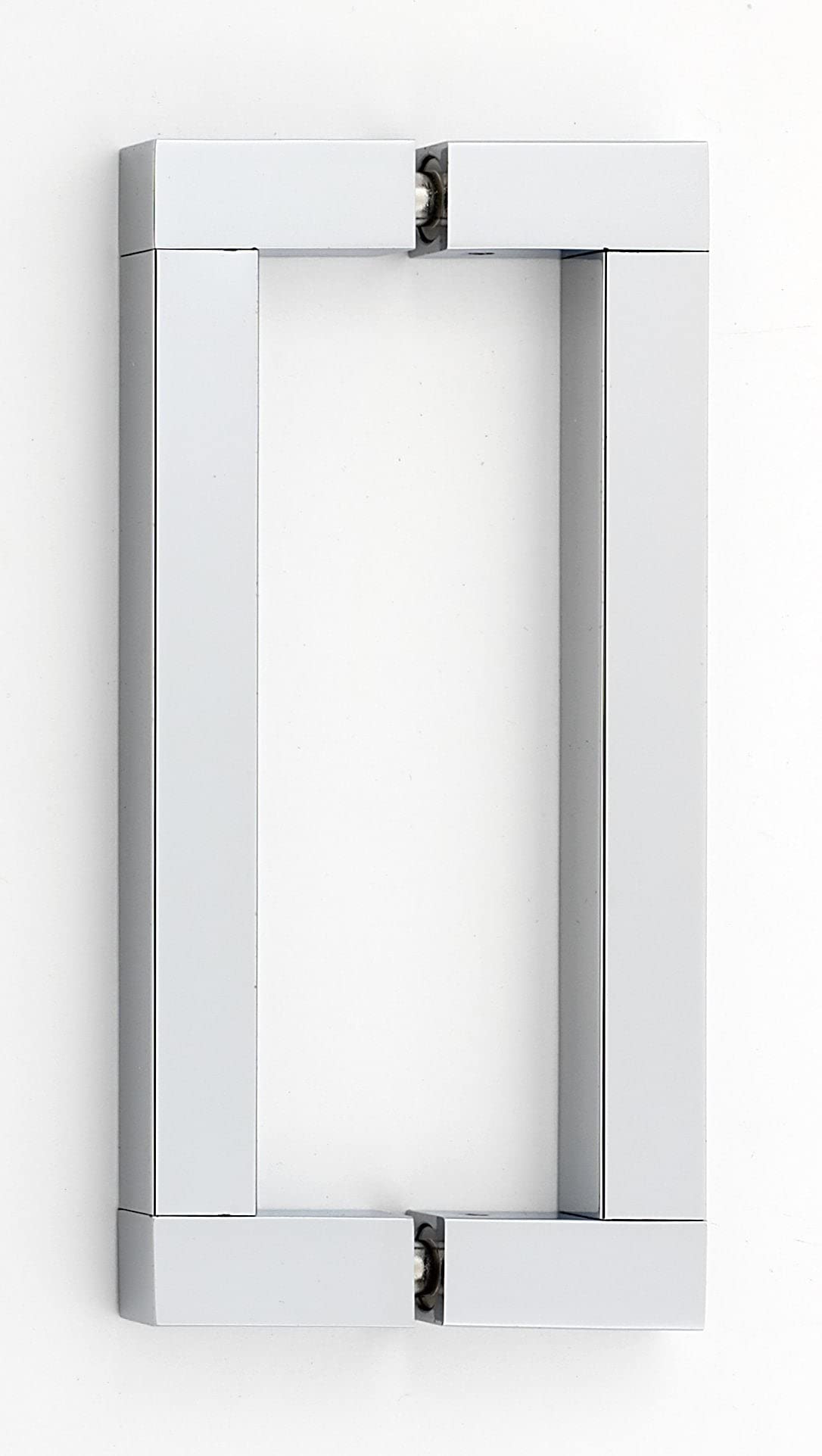 G420-6-PC Modern Back-to-Back Cabinet Pull Handle - Polished Chrome Finish - Perfect for Kitchen Cabinets, Bathroom Vanities & Furniture Drawers