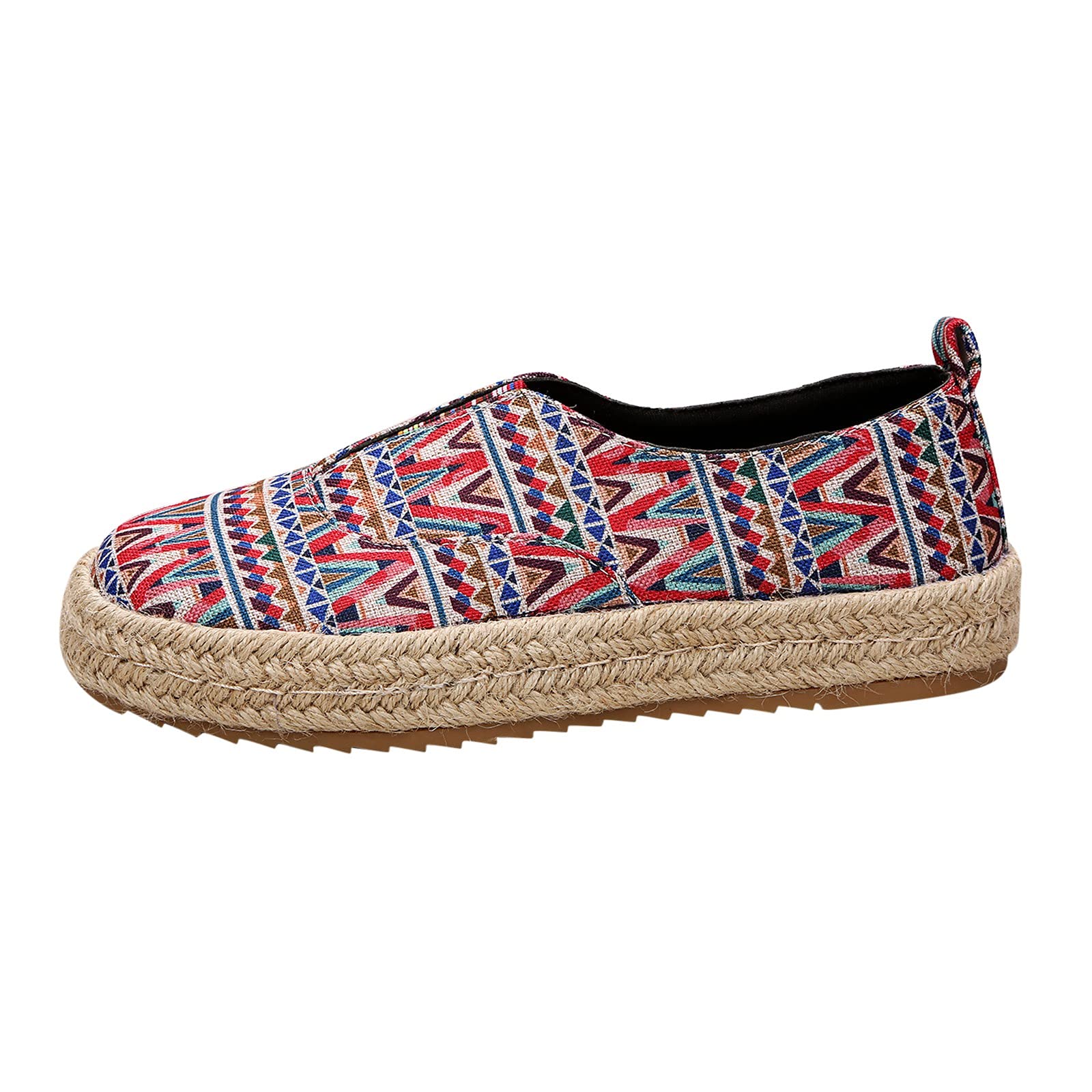 **Women's Casual Tennis Shoes with Arch Support - Breathable Flat Canvas Slip-On Loafers for Walking, Running & Everyday Comfort**    *(Use Cases: Perfect for casual wear, gym workouts, running errands, or light sports activities.)*