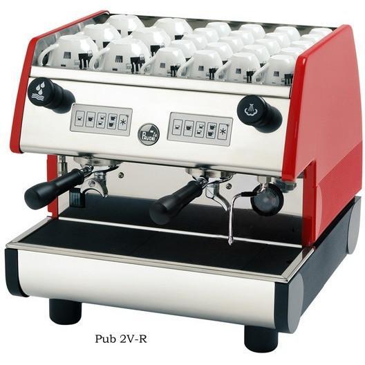 La Pavoni 2 Group Volumetric Commercial Espresso Machine PUB 2V B - Professional Coffee Bar Equipment for Cafes, Restaurants & Coffee Shops