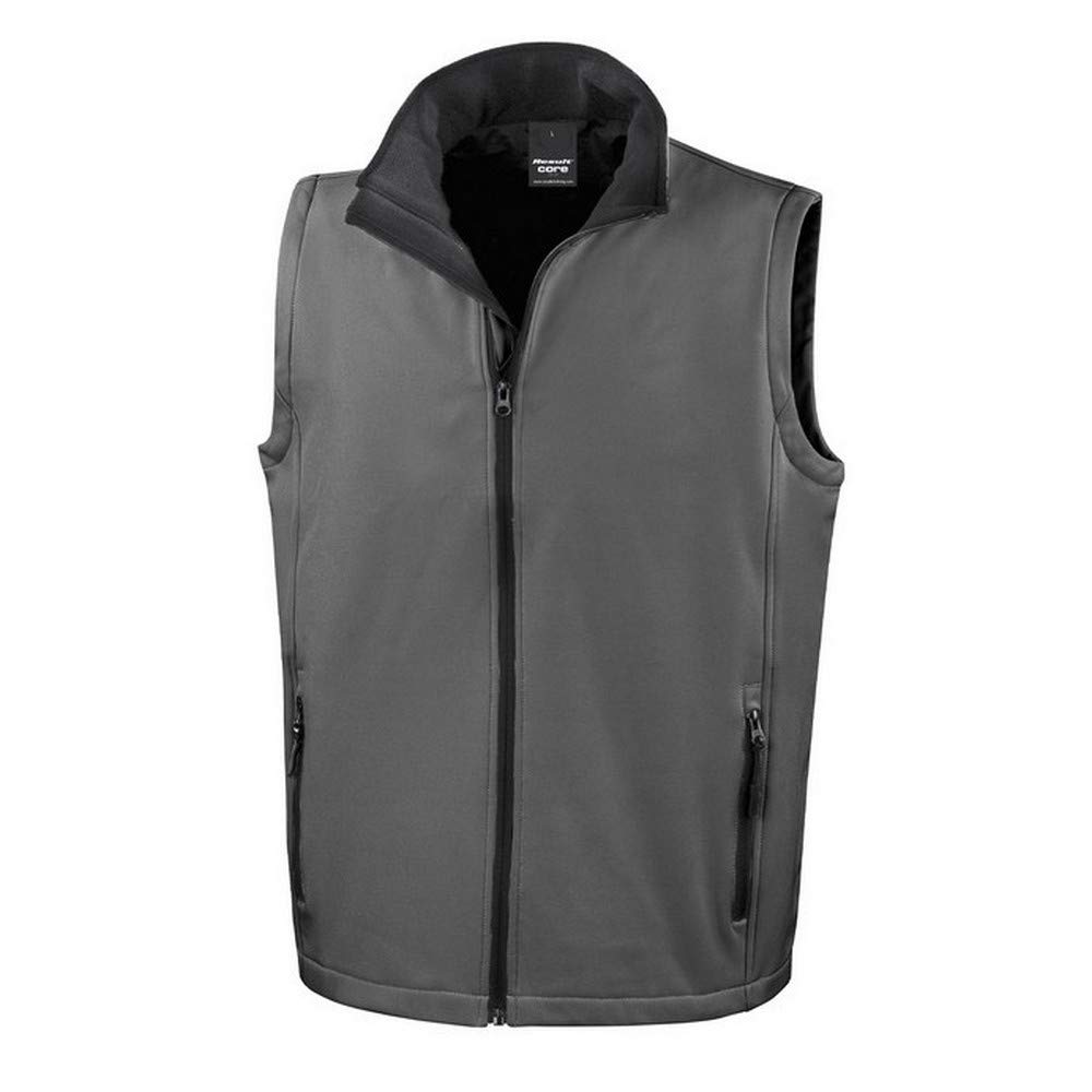 Men's Softshell Body Warmer Vest - Lightweight & Breathable for Outdoor Activities - Hiking, Running, Cycling & Casual Wear