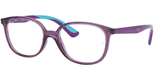 Transparent Violet/Rubber Light Blue/Demo Lens