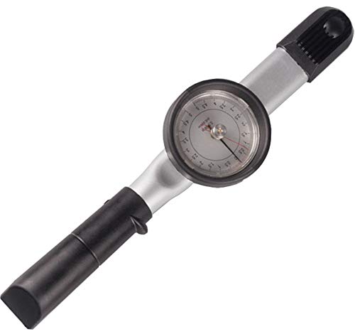NEWTRY 1/2 Inch Drive Dual Scale Dial Torque Wrench - High Precision Adjustable Torque Tester (10-50N.m) for Automotive Repair, Mechanical Assembly & Industrial Maintenance
