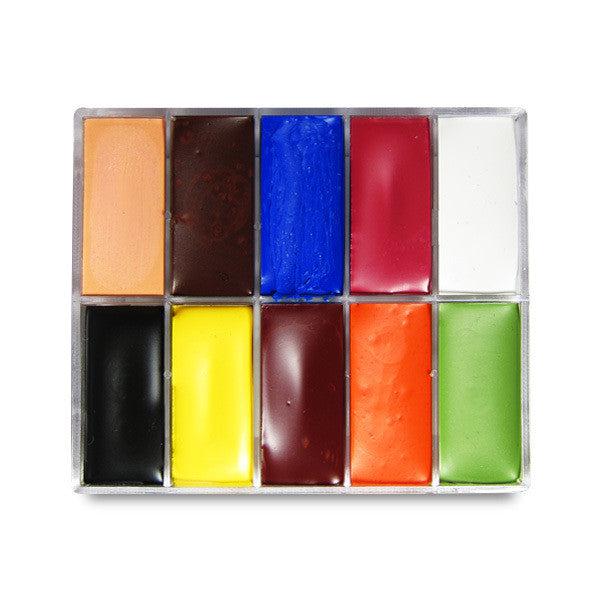 MaqPro Fard Creme Flashy Palette CRC1 - Professional Makeup Cream Palette (15ml) for Contouring, Highlighting & Photo Shoots - Perfect for Makeup Artists & Beauty Enthusiasts