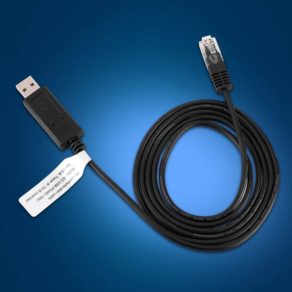 Fdit Solar Controller PC Communication Cable USB-RS485-150U - Compatible with Viewstar & Landstar Series Solar Controllers | Data Monitoring & System Configuration for Solar Power Systems