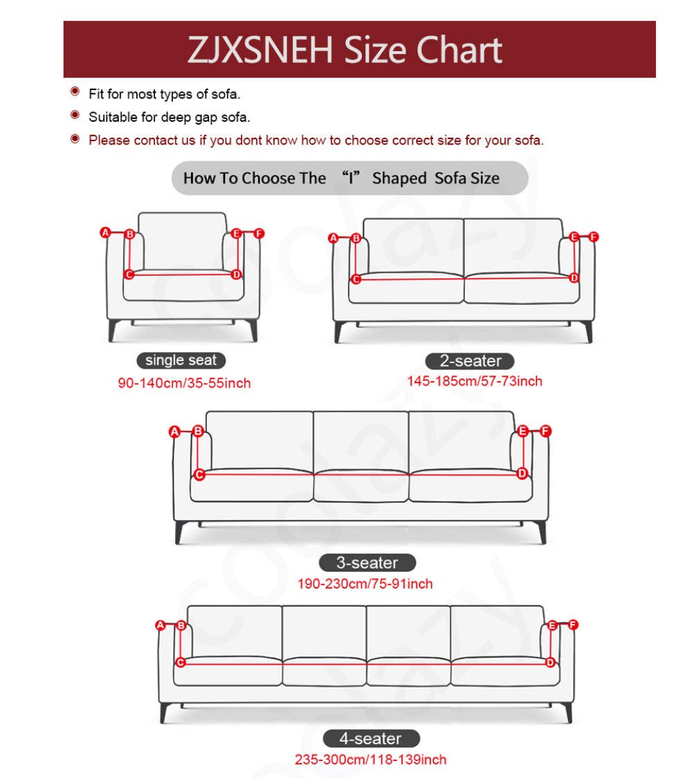 Elastic Geometric Sofa Slipcover for L-Shaped Chaise Longue - Stretchable Couch Cover (235-300cm) in Green - Perfect for Living Room & Pet-Friendly Homes