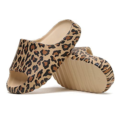 EVA Anti-Slip Cloud Slippers for Women & Men - Lightweight Platform Pillow Slides, Open Toe Spa Shower Sandals for Indoor/Outdoor Use - Perfect for Home, Pool, Beach & Relaxation