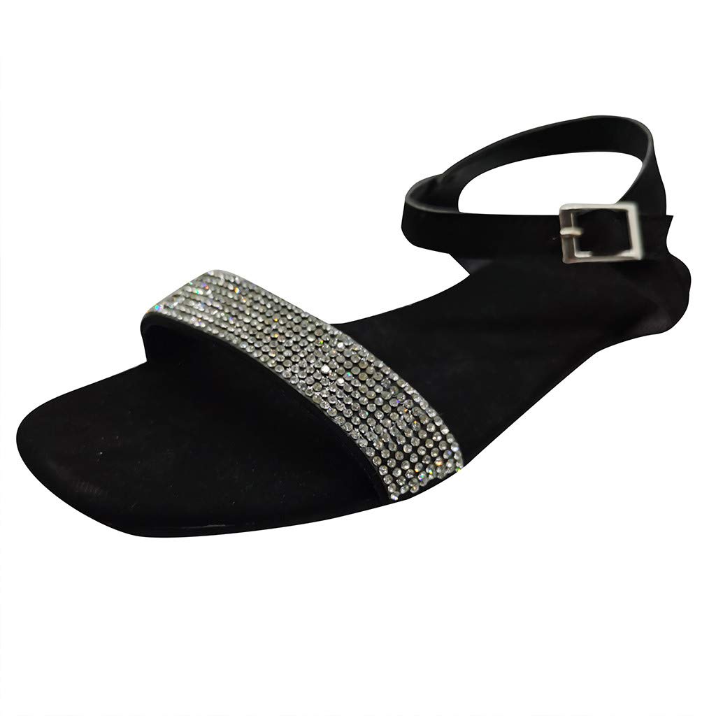 Vacger Women's Fashion Flower Sandals - Comfortable Flat Heel Summer Flip Flops for Women | Perfect for Beach, Pool, and Casual Outings