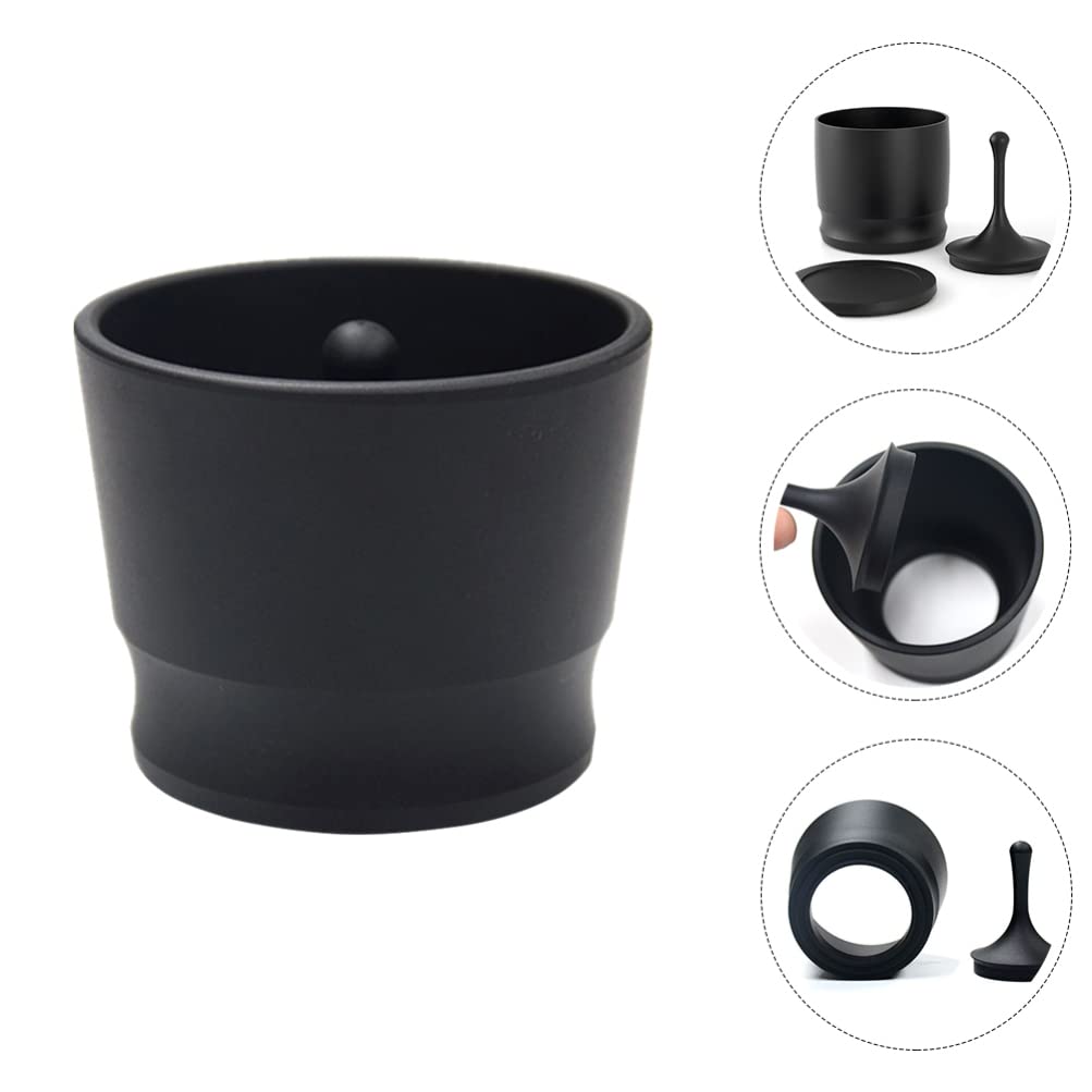 Premium Aluminum Alloy Coffee Powder Storage Cup - Durable Powder Holder & Receiver for Ek43 Grinder, Perfect for Home Baristas & Coffee Shops - Ideal for Espresso, Pour Over & Cold Brew Preparation
