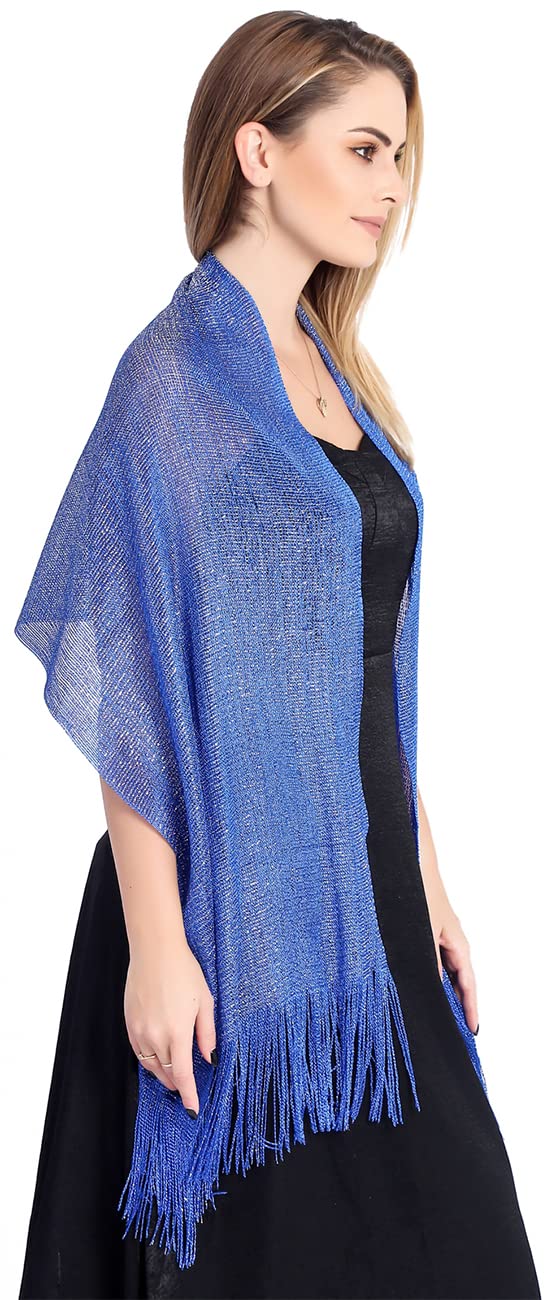 FairyGate Women's Lightweight Scarf Wrap - Elegant Evening Shawl for Wedding, Bridesmaid, Prom & Special Occasions | Soft Chiffon Stole for Party, Dinner Date & Formal Events