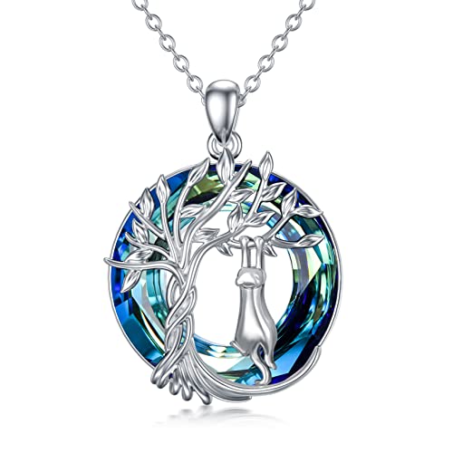 1 Cat(Silver)-Blue Crystal-01-D