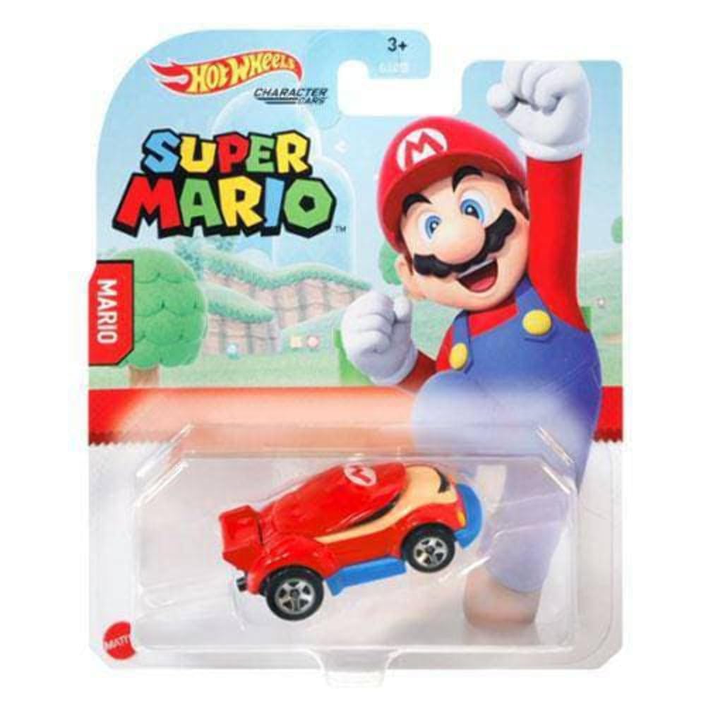 Hot Wheels Nintendo Character Cars 2021 Mix 1 - Mario, Yoshi & More - Collectible Die-Cast Toy Vehicles for Kids & Adults - Perfect for Display, Gifts & Racing Games