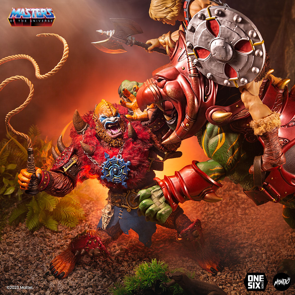 Masters of the Universe Beast Man 1/6 Scale Collectible Action Figure - Timed Limited Edition - Perfect for Display, Gifts, and He-Man Fans Collection