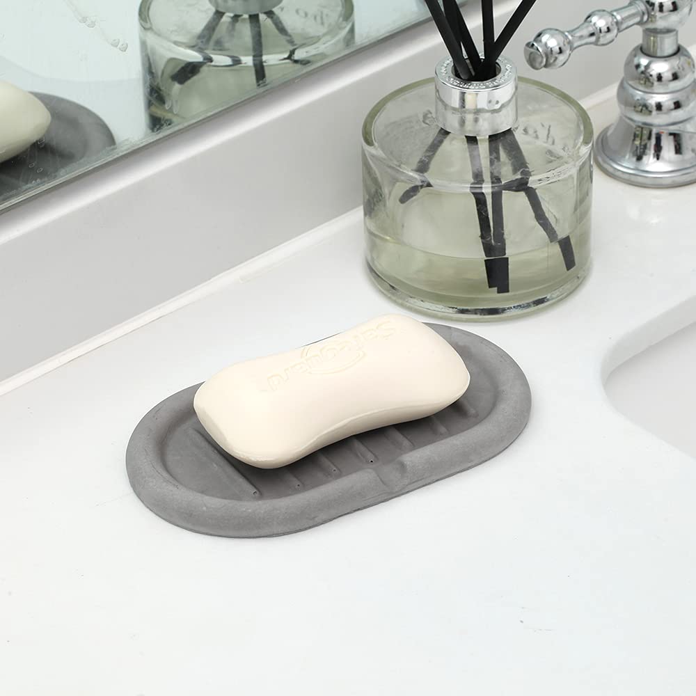 Concrete Soap Dish Silicone Mold - Epoxy Casting Soap Holder, Jewelry Tray & Accessory Storage Container - Perfect for Bathroom Decor, DIY Crafts & Home Organization