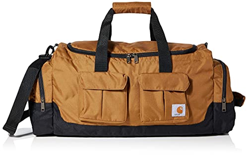 40L Heavy-Duty Utility Duffel Bag - Carhartt Brown - Perfect for Travel, Gym & Outdoor Adventures