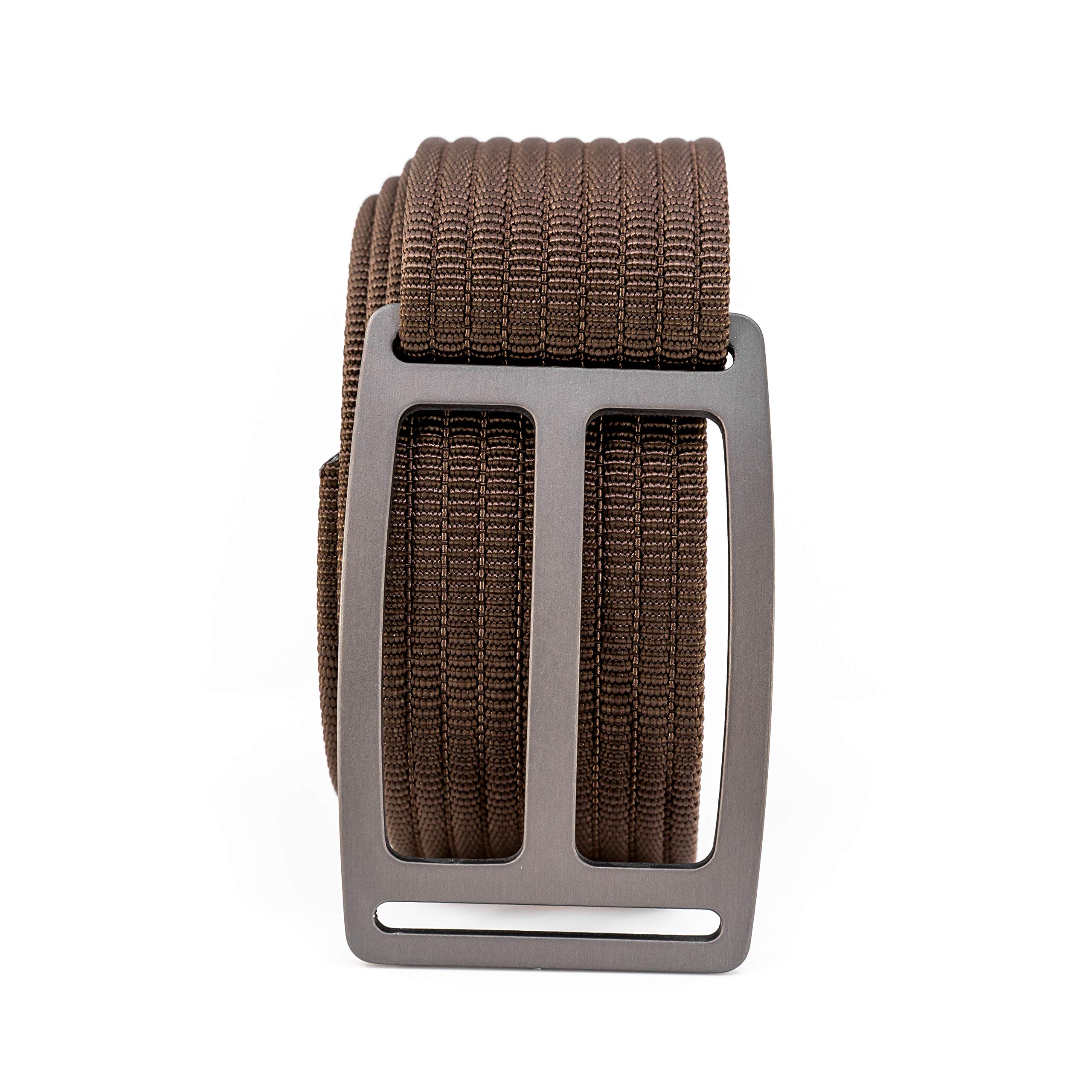 GRIP6 Horizon Ultralight No-Hole Tactical Belt – Durable Nylon Belt with T6061 Aluminum Buckle for Men & Women, Perfect for Work, Golf, Casual, Outdoor, and Travel Use
