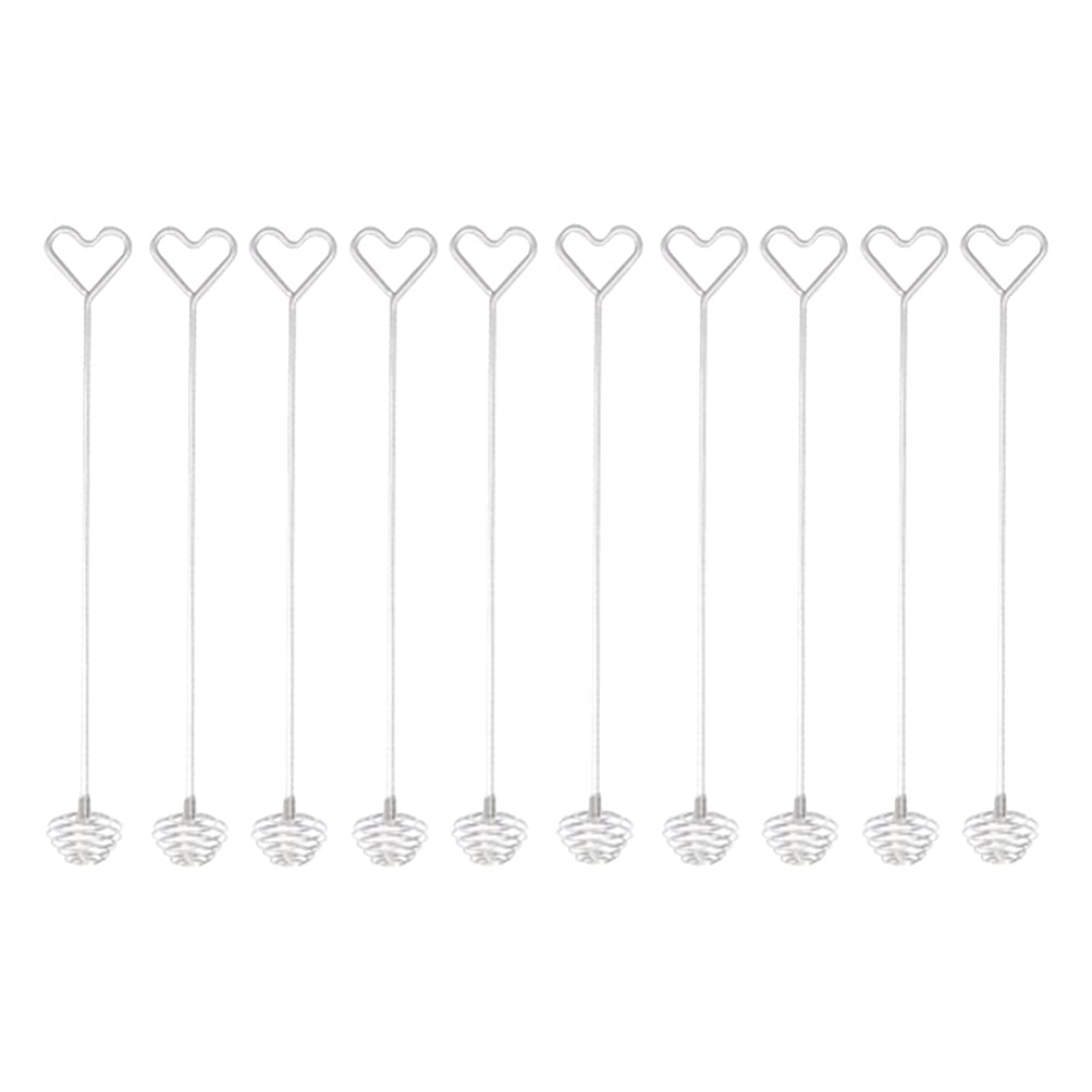 **Hemoton 10-Pack Stainless Steel Balloon Whisks - Honey Stick, Drink Stirrer, Milk Frother for Coffee, Baking & Mixing - Durable 304 Stainless Steel - Perfect for Home, Cafe & Bar Use**