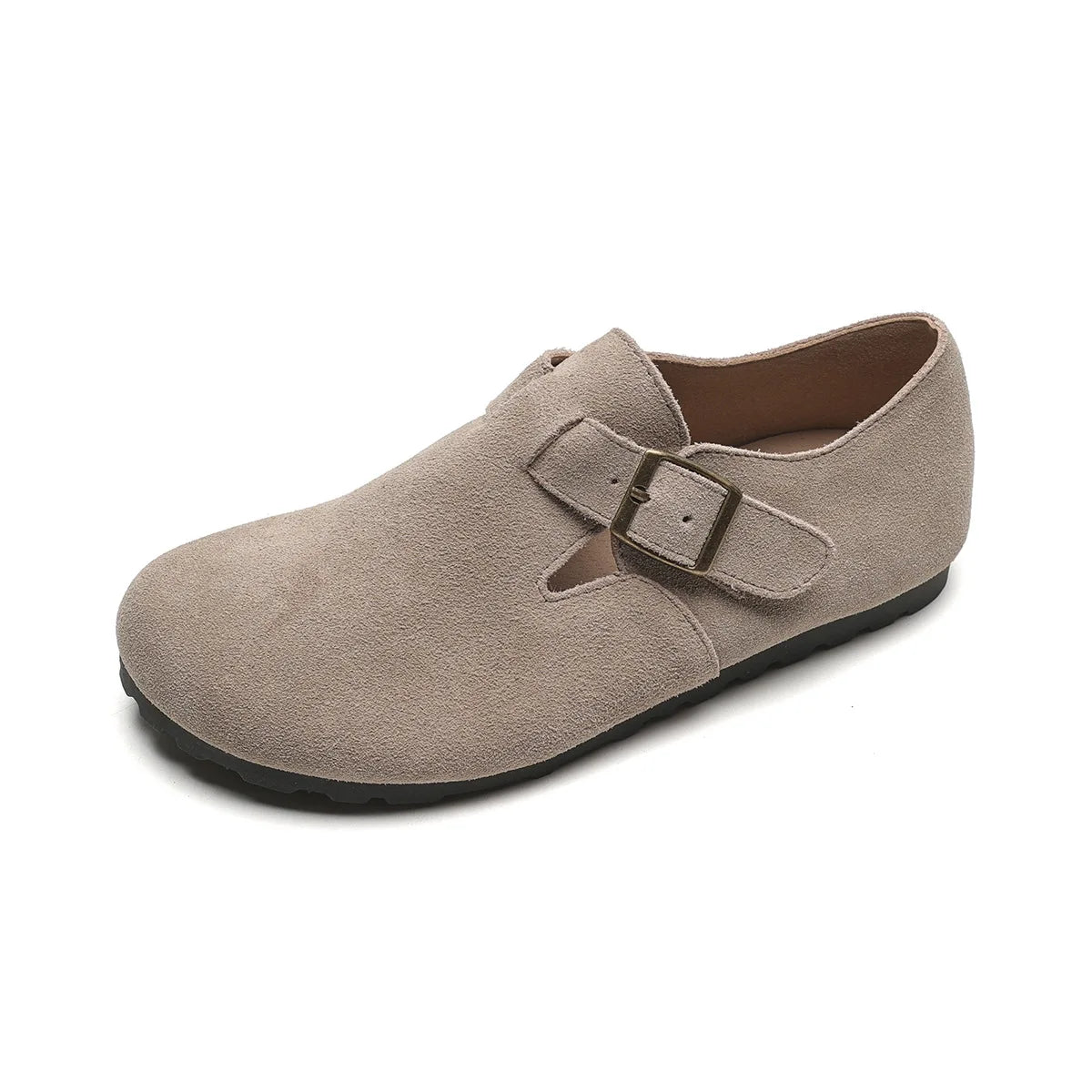 2023 Women's Genuine Leather Mary Jane Flats - Spring & Autumn Fashion Casual Boat Shoes for Ladies | Perfect for Office, Walking & Daily Wear