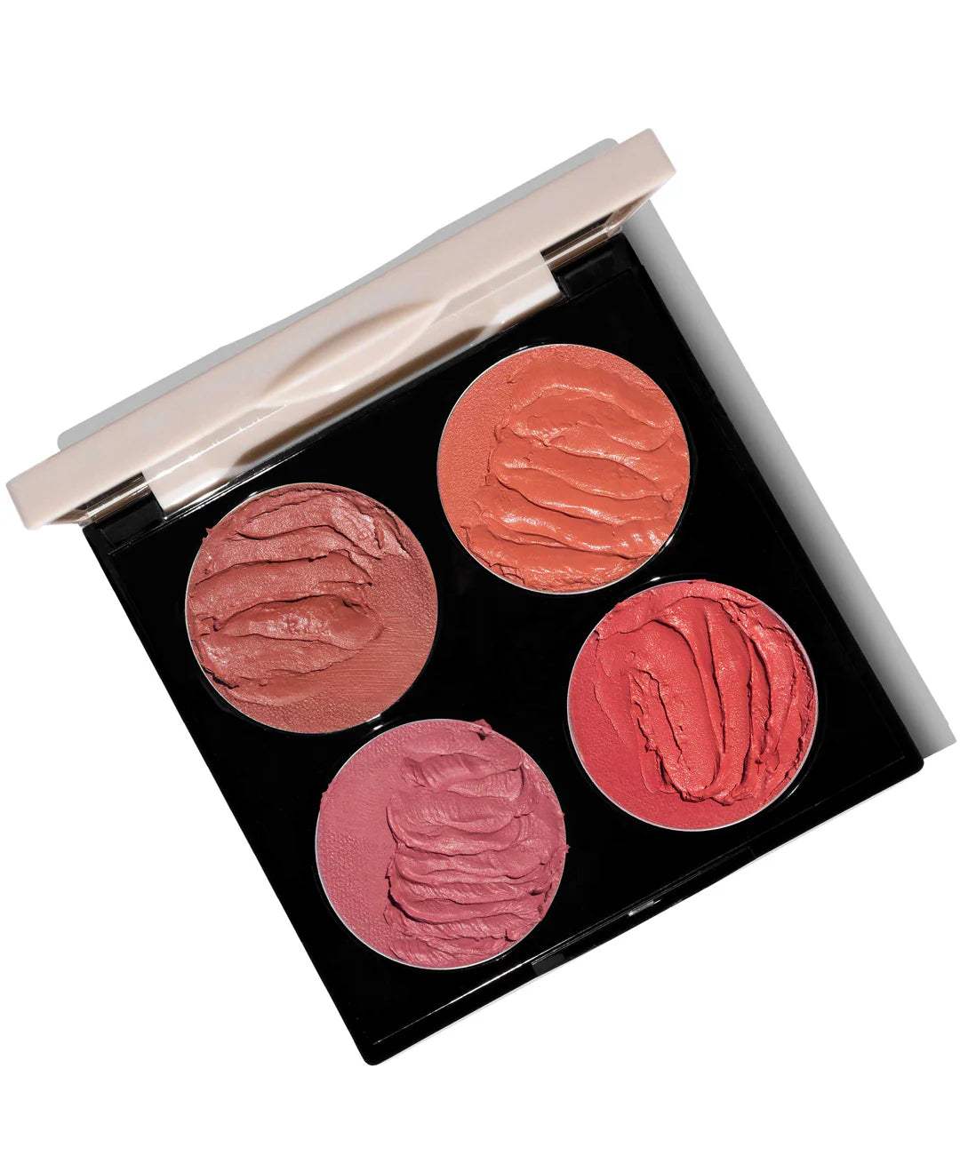 FITGLOW BEAUTY Lip & Cheek Ceramide Cream Palette - Hydrating Makeup for Dry Skin, Natural Blush & Lip Tint - Perfect for Daily Wear & Special Occasions