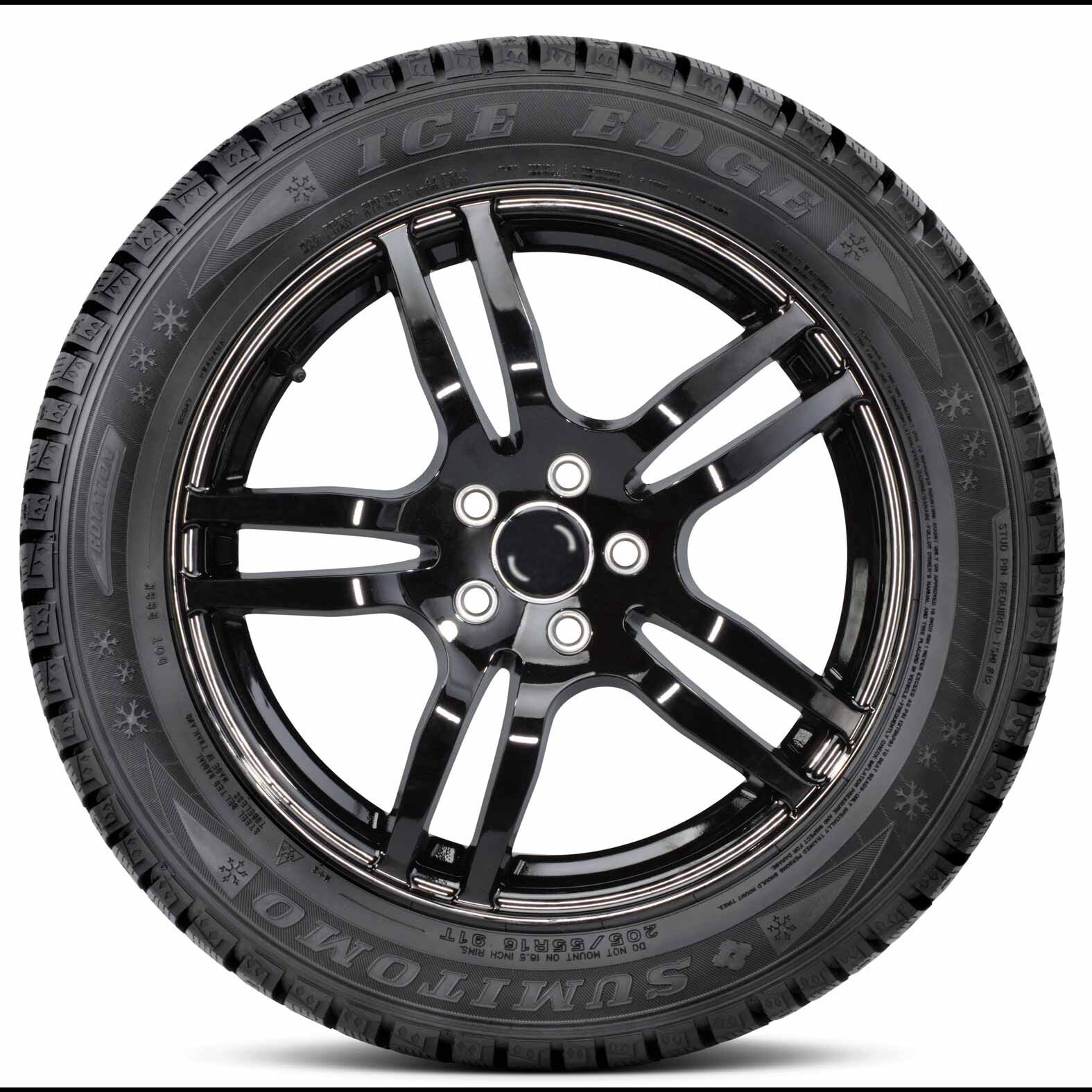 Sumitomo Ice Edge 82T 185/55R15 Winter Tires - All-Season Performance for Snow & Ice | Perfect for Sedans & Compact Cars in Harsh Winter Conditions