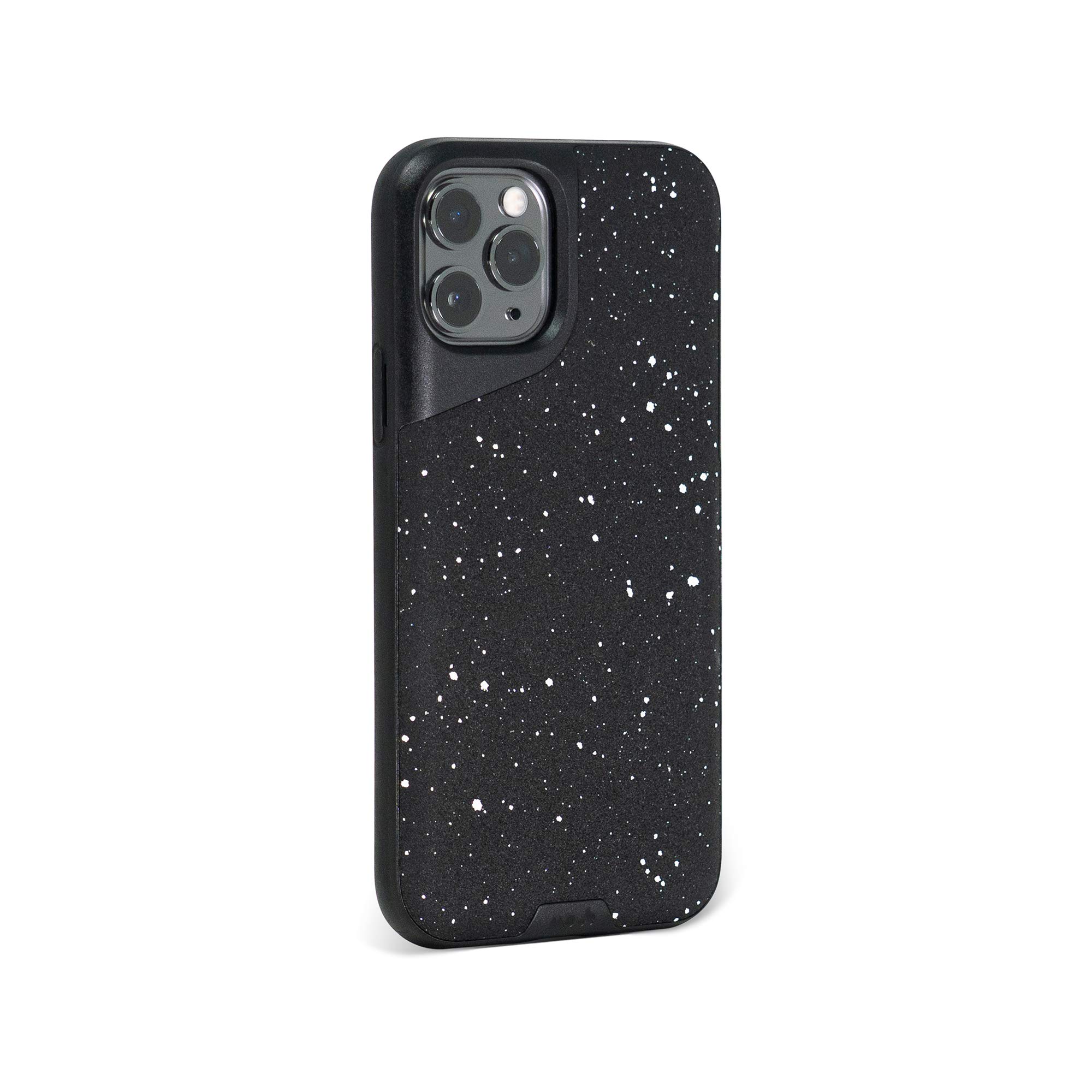 iPhone 11 Pro Max Leather Case - Mous Contour Speckled Black for Protection | Work & Travel