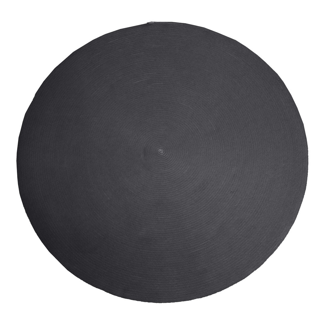 Cane Line Design Team Circle Outdoor Rug - Waterproof & Durable for Patio, Deck, Garden - Boho Style Natural Fiber Decor