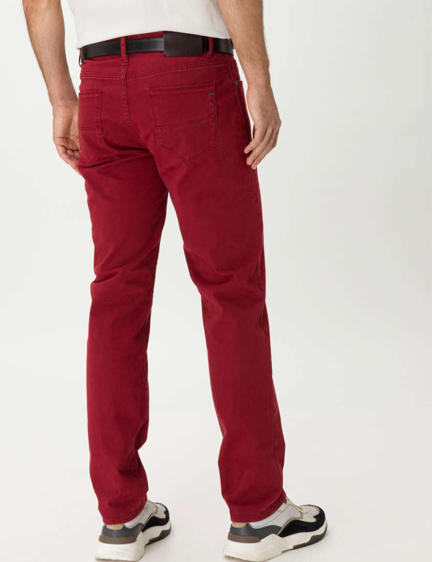 BRAX RED Solid Marathon Cadiz Pants for Men - Comfortable & Durable Work Pants for Running, Hiking & Outdoor Activities