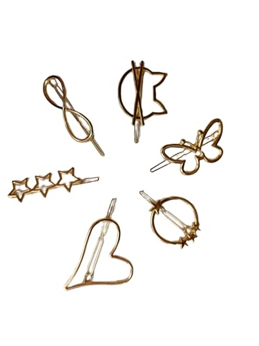 Korean Style Hair Clips with Stone Lock - Fashionable Hair Accessories for Women | Perfect for Parties, Weddings & Everyday Styling