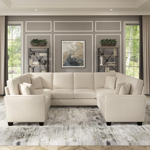 Cream Herringbone